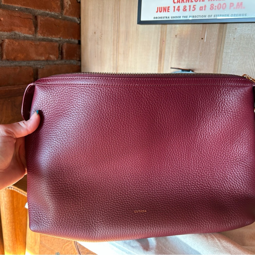 CUYANA System Pouch Insert (Large) in Cherry